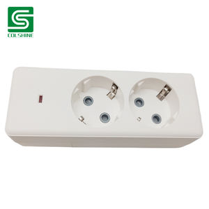 Resistente blocco presa ue senza cavo per installazione a parete sicura - Product Image 3