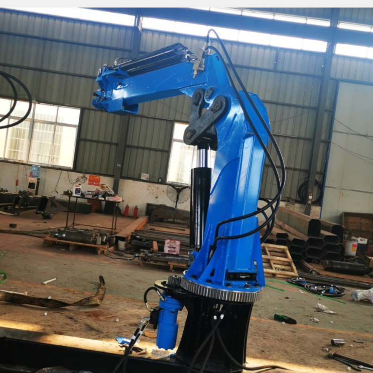 KYB Knuckle Boom Crane Truck with Remote Monitoring - 5 Ton