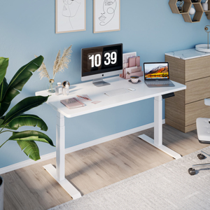 <span class=keywords><strong>Bureau</strong></span> debout réglable en hauteur Loctek ergonomique à 2 moteurs et 3 niveaux pour la maison et le <span class=keywords><strong>bureau</strong></span> ET364 - Product Image 4