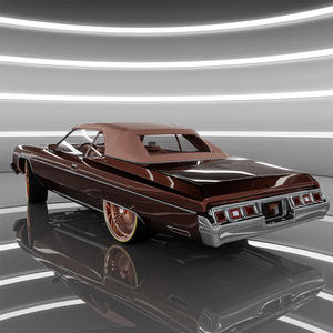 Jantes forgées sur mesure YRO à 100 rayons, plaquées or chromé, jantes profondes pour voitures classiques, style lowrider, jantes de 24 pouces - Product Image 4