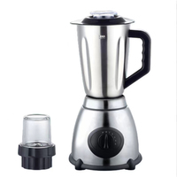 Mixeur de table multifonction 300W pour jus, smoothies, broyeur et hachoir
