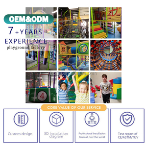 Ensemble d'équipements de jeux intérieurs de haute qualité pour enfants, aire de jeux commerciale pour enfants avec trampoline pour enfants - Product Image 3