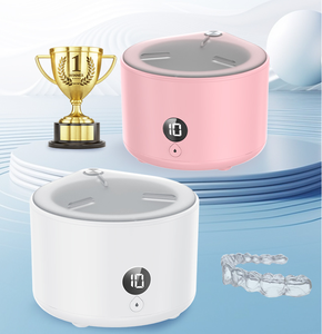 Limpiador Ultrasónico Portátil para Retenedores con Luz UV para Dentaduras Postizas, Protectores Bucales, Aparatos Ortodóncicos y Joyería - Product Image 6