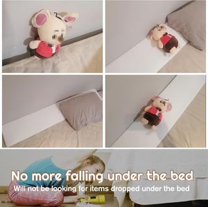 Almohada de cuña de cama de 1,6 pulgadas tamaño King, cojín Lumbar con cremallera lavable extraíble para relleno de huecos para cabecero, sofá cama - Product Image 5