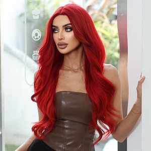 Synthetic Full <b>Lace</b> <b>Wig</b> Long Natural Women Hair <b>Wigs</b> Heat Resistant Glueless Wholesale Quality Soft Smooth Daily Use Fashion - Product Image 3
