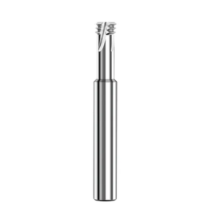 Fresa de roscar de carburo con recubrimiento TiAlN de 4 filos, paso 1.0 1.5, ODM OEM para mecanizado de alta velocidad - Product Image 2