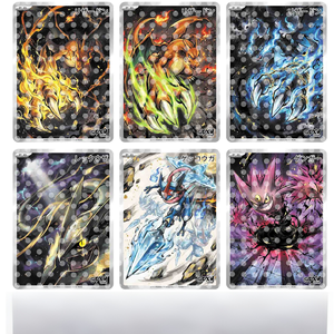 Carte Métallique Imprimée <span class=keywords><strong>en</strong></span> Couleur Pokémon DM Or Argent Rare Charizard Pikachu Mewtwo Vmax – <span class=keywords><strong>Jeu</strong></span> de Cartes à Collectionner Amusant - Product Image 1