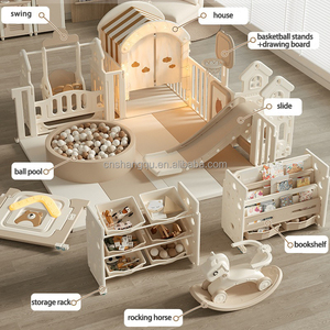 Vòng chơi xếp gọn đa năng VSUCH cho bé, có cầu trượt, nhà banh, sân chơi trong nhà - Product Image 2