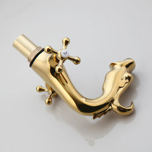 Luxury Bathroom Basin <strong>Faucet</strong> Hot Cold Water Mixer Tap <strong>Dragon</strong> Style Vessel Sink <strong>Faucet</strong> 2 Handles Bath Washbasin Crane - Product Image 4