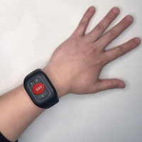 Montre connectée GPS pour personnes âgées avec bouton SOS vocal, bracelet d'urgence portable 4G, traceur GPS pour personnes âgées