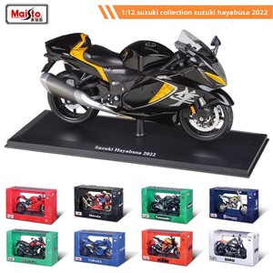 <span class=keywords><strong>MAIsto</strong></span> 1:12 2022 Suzuki Hayabusa Modellino Moto in Metallo con Supporto Espositivo per Collezionisti, Regalo, Vendita all'Ingrosso - Product Image 5