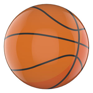 รูปสลักสแตนเลสสำหรับเล่นบาสเก็ตบอลในร่ม/กลางแจ้งสุดสร้างสรรค์30ซม. สำหรับตกแต่งธีมกีฬางานแฮนด์เมดสีส้ม - Product Image 2