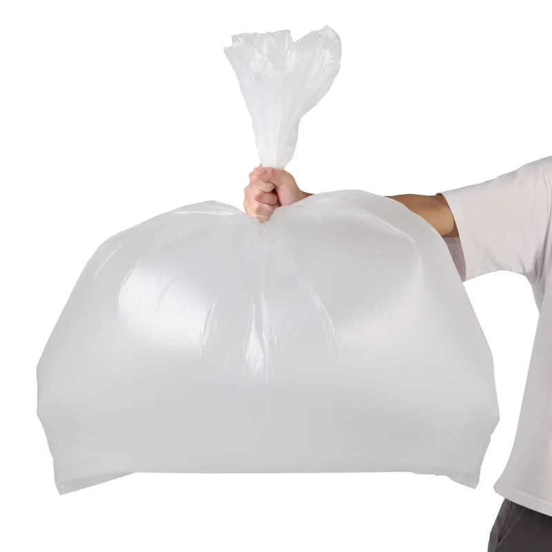 Taijie 헤비 듀티 그레이 일회용 가정용 쓰레기 봉투 도매 비닐 롤 백 쓰레기 사용 산업 가정 용품
