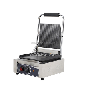 Grille-<span class=keywords><strong>presse</strong></span> à sandwichs et paninis électrique commerciale double face chauffante 110 V/220 V, modèle 2026, la plus vendue - Product Image 3