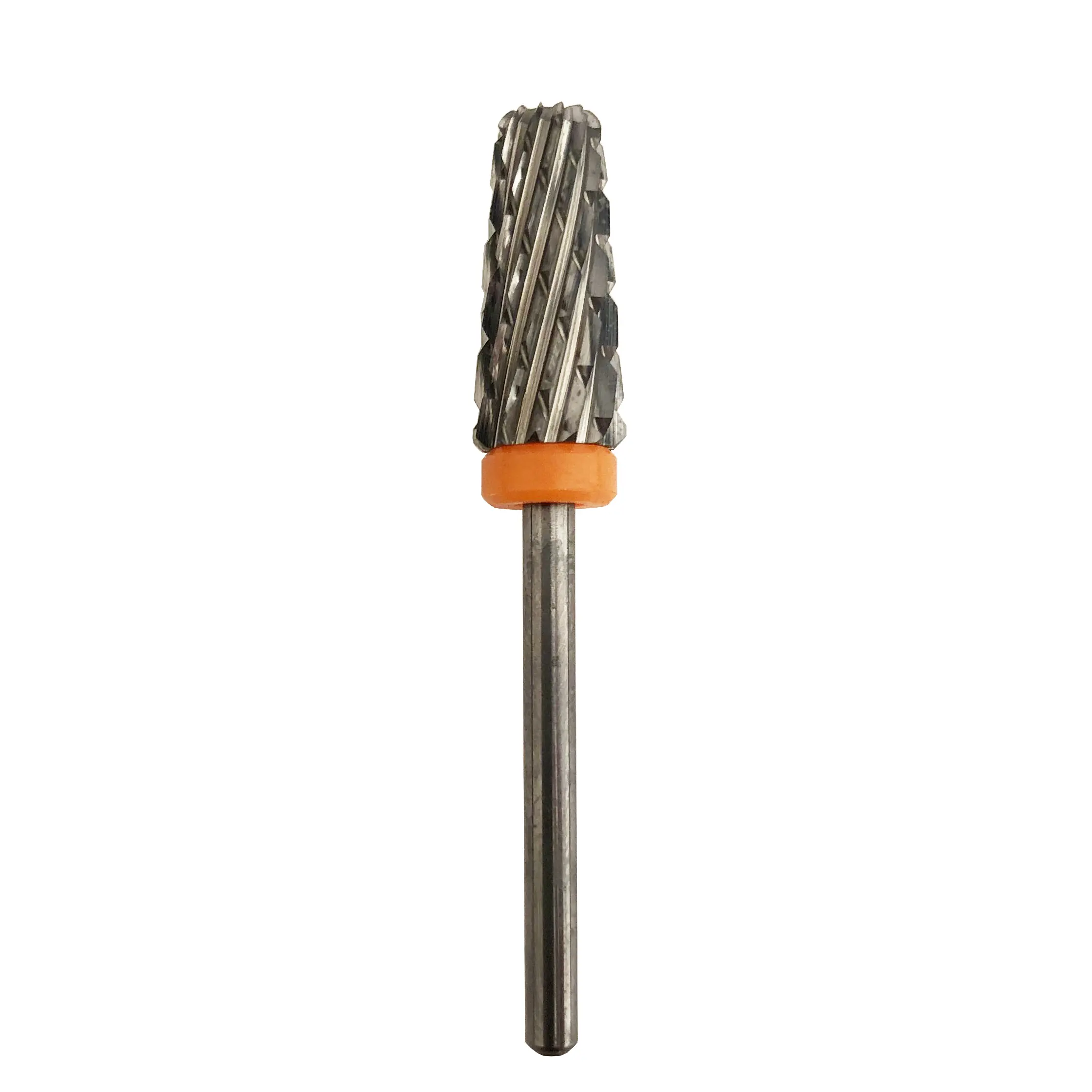 APROMS 5-IN-1 Carbide Nail Drill Bits Tapered Umbrella Straight Cross Cut Tungsten Gel Milling Cutter Acrylics Electric Manicure