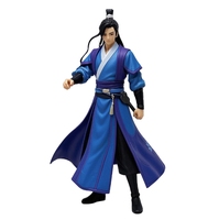Poupée de collection personnalisée en usine OEM Figurines décoratives de bureau en plastique PVC art traditionnel chinois