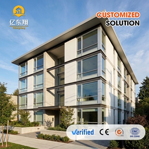 Edificio Moderno Prefabbricato in Struttura d'Acciaio Modulare per Alloggi Residenziali di Lusso e Dormitori per Studenti - Product Image 1