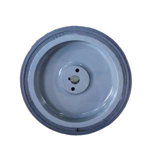 White Non Mark Solid Tyre 200*8 12*4 200*8 High Performance Ideal for Heavy Slag Pot Carrier Applications - Product Image 1