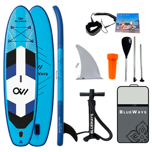Vente flash : Planche de <span class=keywords><strong>paddle</strong></span> <span class=keywords><strong>gonflable</strong></span> tout usage de 11' (33 pouces) extra large, SUP Drop Stitch avec pompe pour la pêche, le yoga et les excursions - Product Image 2