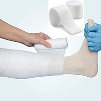 Rembourrage orthopédique pour bandage médical avec logo personnalisé, 2, 3, 4, 6 pouces, prix de gros usine