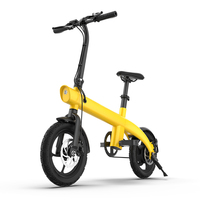 Bicicleta Eléctrica Plegable de 14 Pulgadas con Suspensión Completa, Neumáticos Anchos, Color Negro y Blanco, de Aleación, Precio de Fábrica