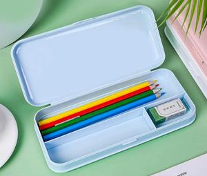 Instagramスタイルマカロンつや消しPPプラスチックペンシルボックス小学生学習文房具収納ギフト用 - Product Image 4