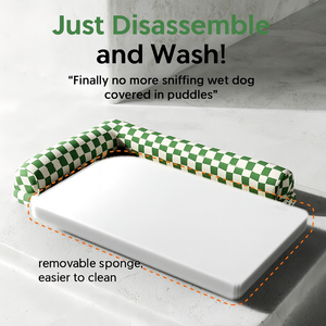 Cama para Perros de Espuma Viscoelástica Transpirable, Alfombra Ecológica para Dormir para Gatos, Funda Impermeable Extraíble, Fábrica de Camas para Mascotas - Product Image 6