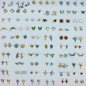 حلقة شفاه جيتا 16G بنمط قلب، تصميم عتيق بخيط داخلي، مجوهرات ثقب الجسم من التيتانيوم ASTM F136 للهدايا وحفلات الزفاف - Product Image 5