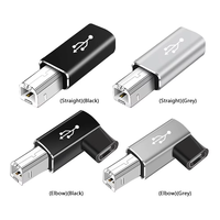 Adaptateur USB Type-C vers USB carré pour piano électrique, imprimante, batterie MIDI, en alliage d'aluminium, neuf
