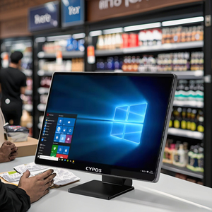 Biểu tượng tùy chỉnh POS thiết bị đầu cuối nhà hàng tiền mặt đăng ký với màn hình cảm ứng máy in hệ thống POS cho cửa hàng bán lẻ siêu thị - Product Image 6