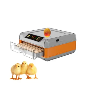 64 Chicken Eggs Fully Automatic Roller Egg Turning Tray Incubator Machine