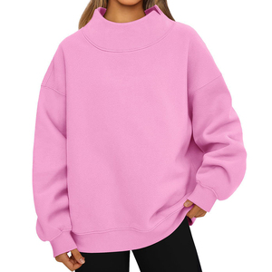 Felpa sportiva con cappuccio felpa a maniche lunghe da <span class=keywords><strong>donna</strong></span> con Top in pile - Product Image 4