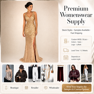 Robe longue <span class=keywords><strong>chic</strong></span> et classique en velours pour <span class=keywords><strong>femme</strong></span>, manches longues, col en V, froncée, moulante, style vintage, décontractée, collection automne-hiver 2026 - Product Image 6