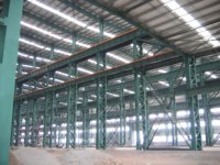 Bâtiment en structure métallique préfabriquée, atelier métallique pré-conçu, construction d'entrepôt industriel personnalisé