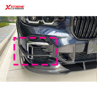 Ailerons avant en fibre de carbone sèche XTREME, ailerons latéraux de pare-chocs, canards de pare-chocs avant, kits carrosserie pour BMW G05 X5 2018-2023