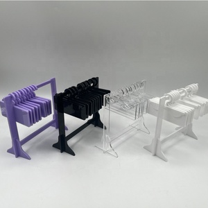 Desain Baru dan Dapat Dilepas Warna Akrilik Pakaian Rak Pajangan Bulu Mata Gantungan <span class=keywords><strong>Display</strong></span> Pemegang dengan Gantungan Dukungan Kustom - Product Image 2