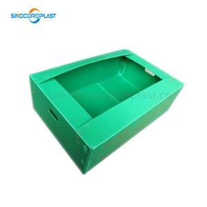 صندوق تعبئة مموج من البولي بروبلين من المصنع لحفظ الخضروات الطازجة والفاكهة والمأكولات البحرية - Product Image 6