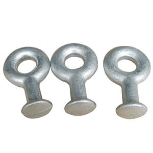 Prix d'usine, œillets à billes de type QH, accessoire de câble électrique en acier galvanisé, œillets à billes, œillets à douille - Product Image 4