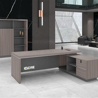 Table de bureau de direction, petite table de bureau avec armoire et chaise, table de bureau classique en MDF, meubles de bureau My Idea à vendre