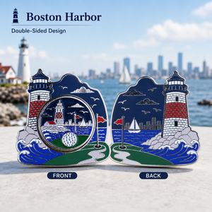Wholesale Enamel Magnetic <b>Golf</b> Ball Marker with Custom Shape for <b>Golf</b> Accessories and Pro Shop Sales - Product Image 2