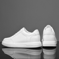Chaussures de skate classiques 36-45, logo personnalisé, cuir véritable, chaussures décontractées à lacets, baskets unisexes