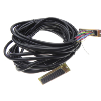 Câble LVDS blindé personnalisé à double extrémité avec connecteurs femelles D-SUB 204510-1 204351-1 260P 20276