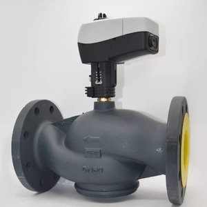 Vanne de régulation électrique DN80 à bride pour le réglage de la vapeur et de l'eau, fonctionnement basse pression 230V AC - Product Image 2