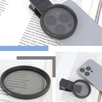 Filtre polarisant anti-reflet neutre CPL 67 mm pour appareils photo reflex numériques/appareils photo sans miroir et smartphones