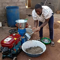 Machine à fabriquer des granulés d'aliments pour animaux à petite échelle, équipement électrique pour la production de granulés d'aliments pour volailles, poulets, canards, moutons, bovins