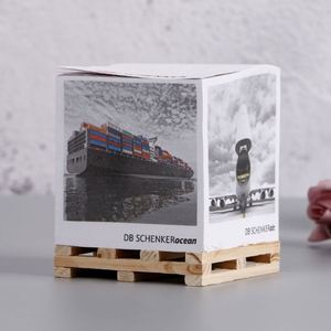 Bloc de Notas Adhesivas Personalizables con Diseño de Empresa Oceánica, Impresión Offset en 5 Caras - Product Image 2