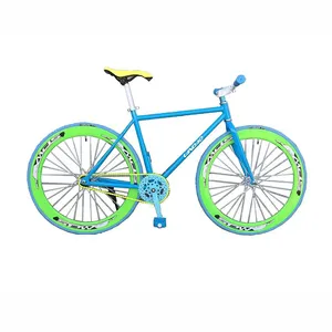 단 하나 속도 강철 조정 장치 자전거, 상한 DB 배관 구조 fixie MINMAX 700C 고전적인 조정 장치 자전거/OEM Fixie 자전거