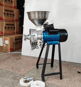 Hot-Selling Aluminum Head Powder <strong>Grinder</strong> Home Wheat Flour Mill Grain Grinding Machine Steel &amp; <strong>Sand</strong> Disc Dual Purpose Flour Mill - Product Image 2