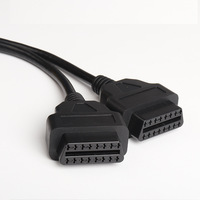 OBD wiring harness one-to-two conversion line car computer OBD2 extension line uses 2 OBD devices