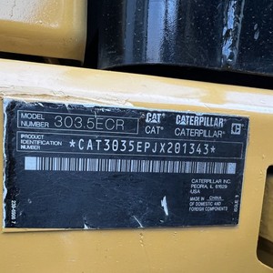 Ekskavator <span class=keywords><strong>Crawler</strong></span> Mini 303E Caterpillar CAT bekas 3 Ton <span class=keywords><strong>Crawler</strong></span> untuk lansekap & Model serupa tersedia 303ECR 303.5CR 304E2CR - Product Image 4